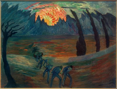 Sunrise by Marianne von Werefkin
